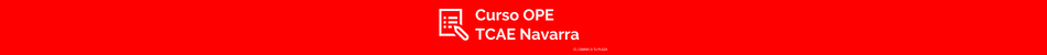 Curso OPE TCAE Navarra Pie