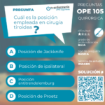 onenfermería-cirugía tiroidea-simulacros enfermería