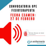 convocatoria ope fisioterapeuta