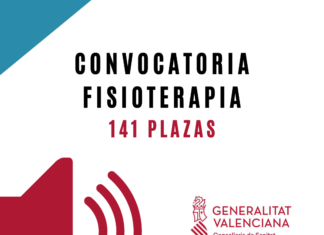 Convocatoria OPE Fisioterapia Comunidad Valenciana