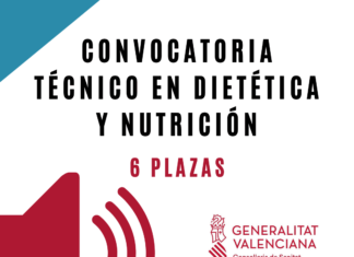 convocatoria ope técnico dietética y nutrición comunidad valenciana 2021