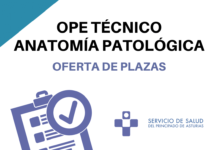 ope anatomía patológica asturias oferta de plazas