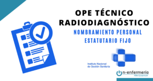 OPE Técnico radiodiagnóstico INGESA