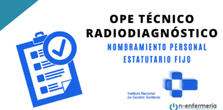 OPE Técnico radiodiagnóstico INGESA