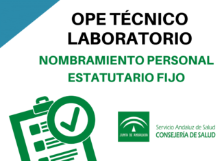 Nombramiento ope técnico laboratorio Andalucía