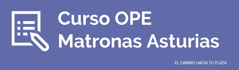 Cabecera curso OPE Matronas Asturias