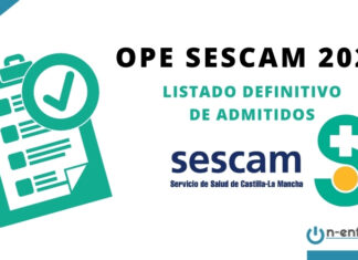 Listado admitidos SESCAM 2020- FB