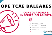 Convocatoria OPE TCAE Baleares 2017-2020