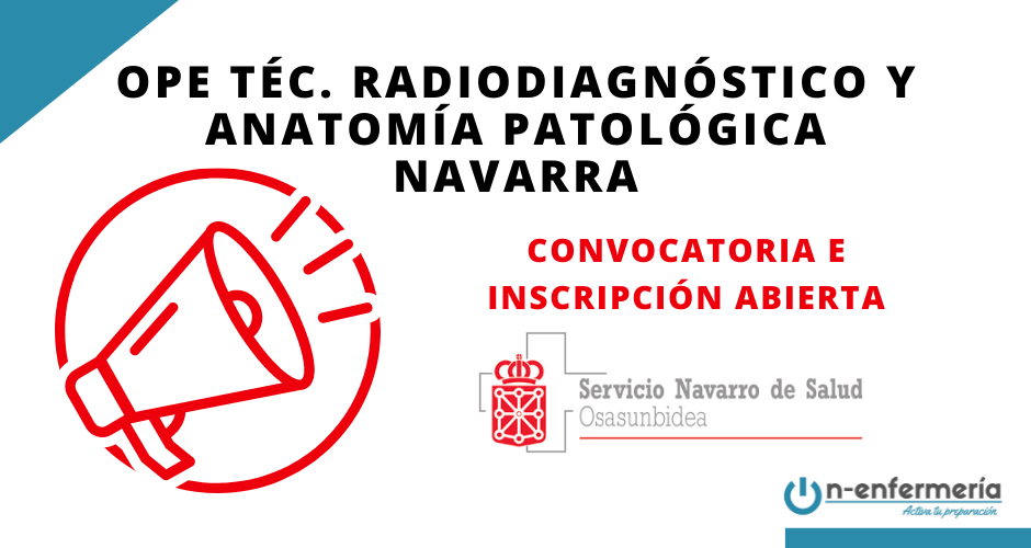 Convocatoria Radiodiagnóstico y Anatomía Patológica Navarra 2019