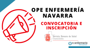 Inscripción convocatoria OPE Enfermería Navarra