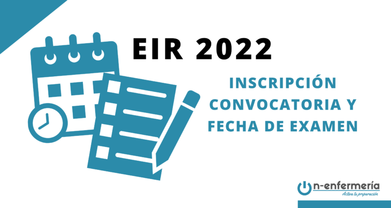 Inscripción y convocatoria EIR 2022