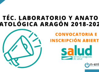 Convocatoria OPE Técnico Laboratorio y Anatomía Patológica Aragón 2018-2021