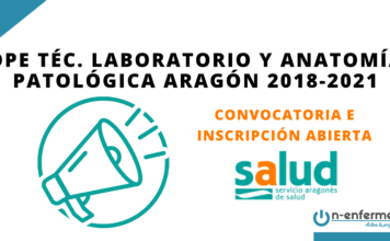 Convocatoria OPE Técnico Laboratorio y Anatomía Patológica Aragón 2018-2021