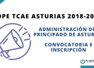 Convocatoria OPE TCAE Asturias 2018 - 2020 de la Administración del Principado de Asturias
