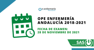 Fecha examen OPE Enfermería Andalucía 2018-2021
