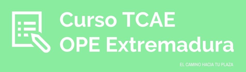 curso TCAE Extremadura