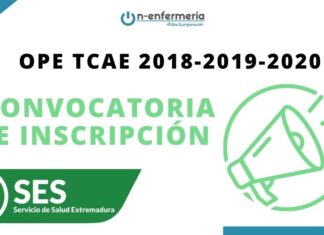 convocatoria TCAE Extremadura