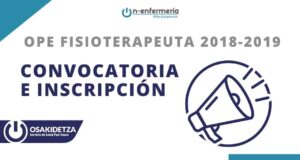 convocatoria OPE Fisioterapeuta País Vasco-Osakidetza
