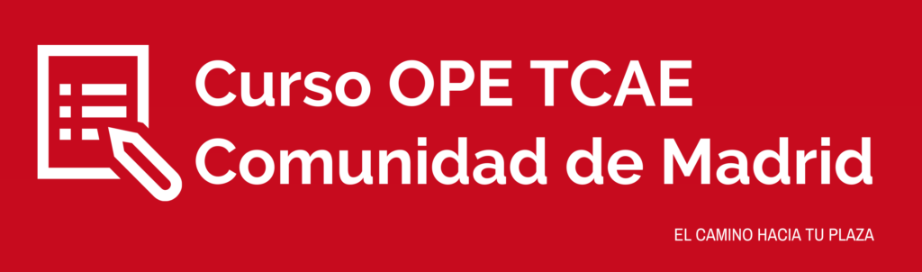 Curso OPE TCAE Comunidad de Madrid
