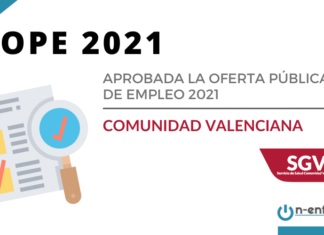oferta pública de empleo Comundad valenciana 2021