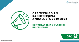 Convocatoria OPE Técnico Radioterapia Andalucía 2019-2021