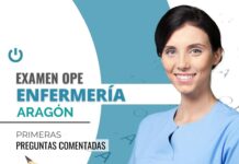 examen ope enfermería Aragón preguntas