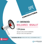 convocatoria enfermería baleares