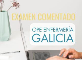 examen OPE Enfermería Galicia SERGAS comentado