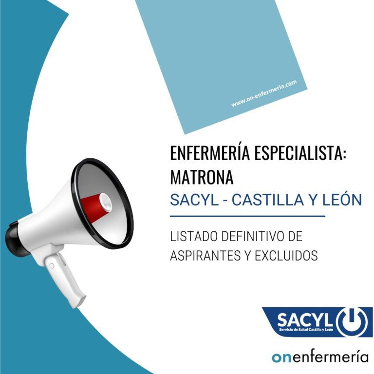 04/11/2024. SACYL CASTILLA Y LEÓN: Listado definitivo de aspirantes y excluidos + Fecha y lugar del primer ejercicio