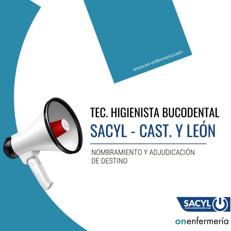 08/11/2024 SACYL CASTILLA Y LEON: Nombramiento y adjudicación de destino