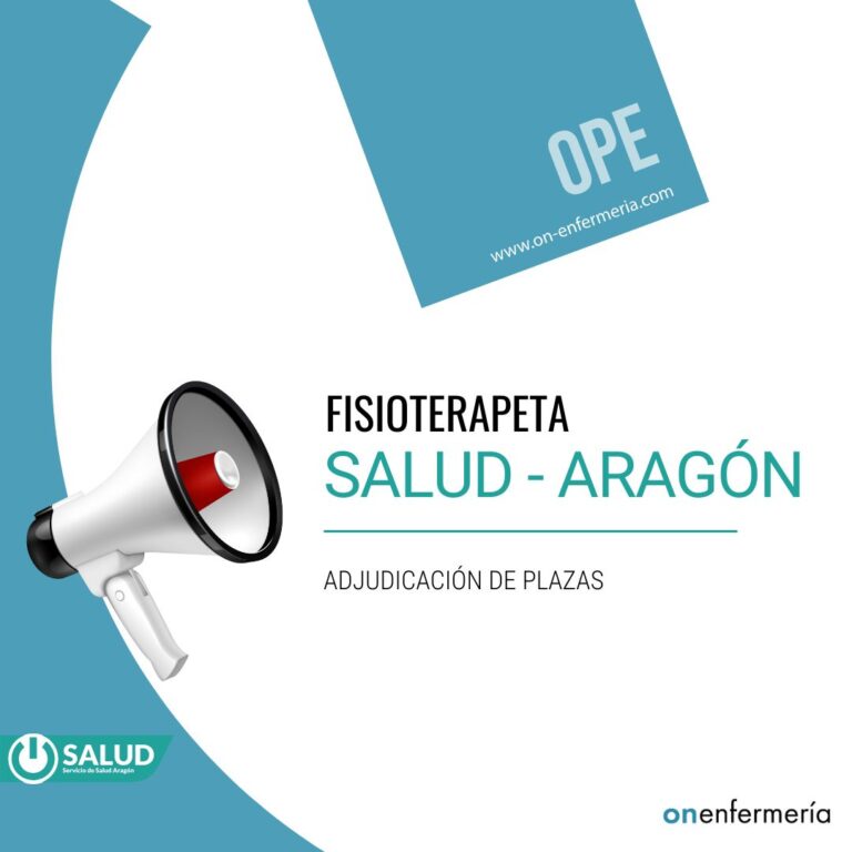 11/11/2024. SALUD ARAGON: Adjudicación de plazas
