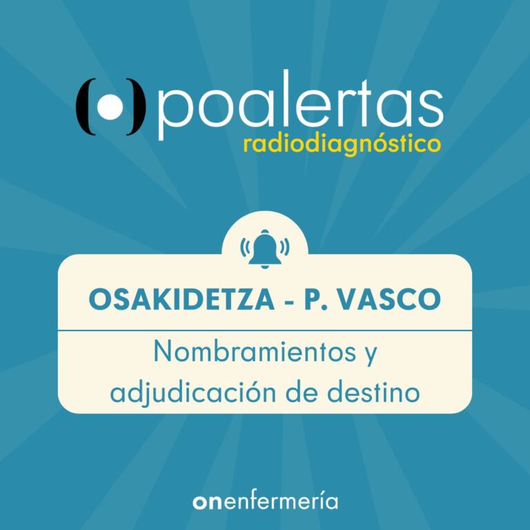 04/12/2024. OSAKIDETZA PAIS VASCO: Nombramientos y adjudicación de destino