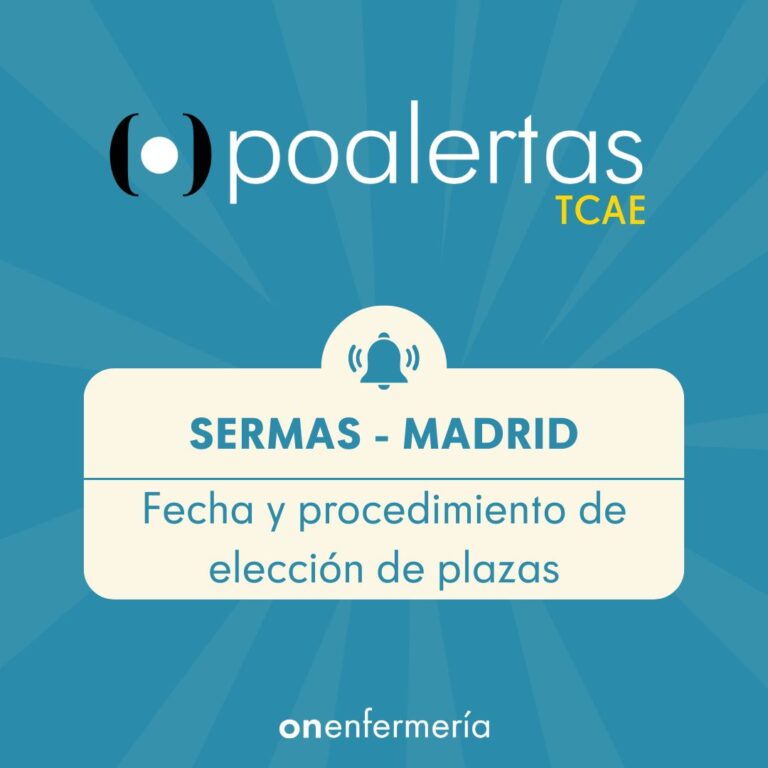OPE TCAE Elección de Plazas