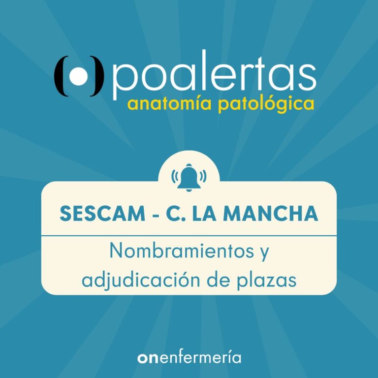 Tecnico Anatomía Patológica SESCAM Castilla La Mancha Adjudicación de plazas