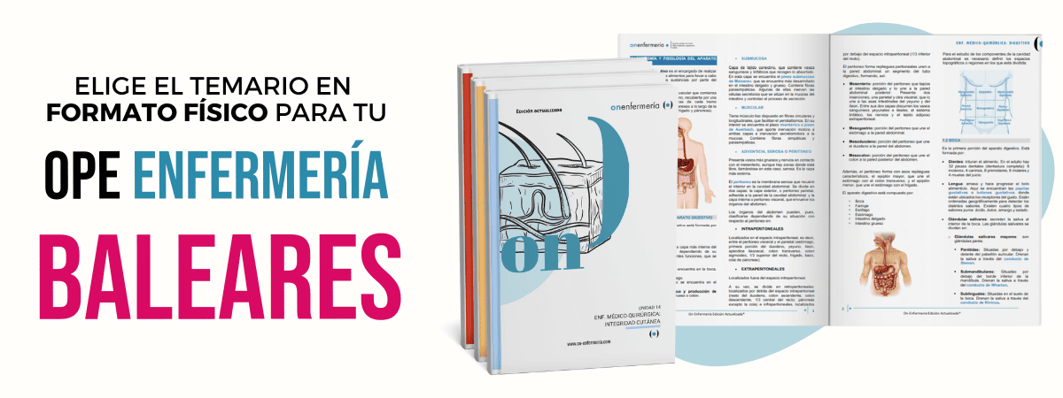 TEMARIO OPE ENFERMERIA BALEARES
