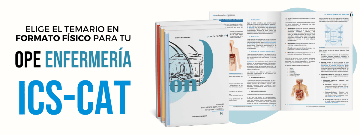 TEMARIO OPE ENFERMERIA ICS CATALUÑA