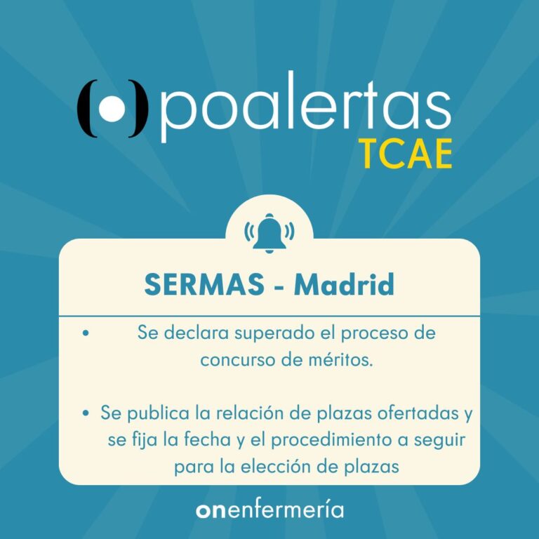 20/03/2025. Técnico en Anatomía Patológica. SERMAS Madrid: Superado proceso de concurso de méritos + Publicación de fecha y procedimiento para elección de plazas
