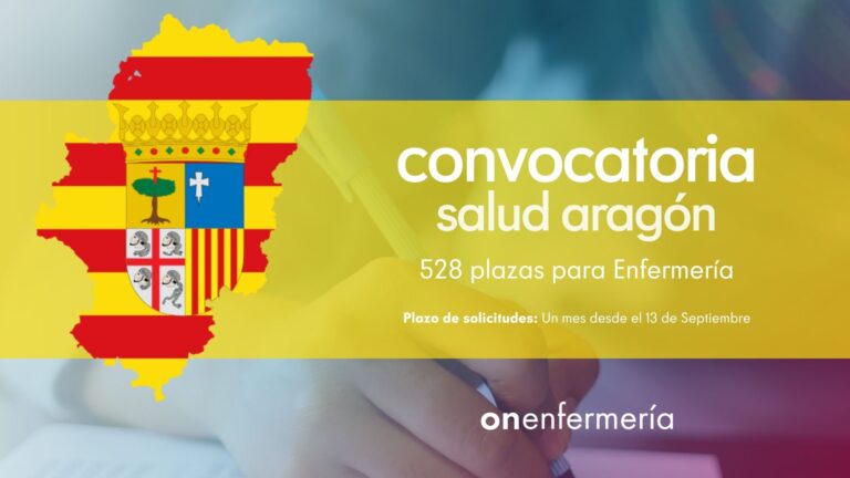 Convocatoria SALUD Aragón. 528 plazas para Enfermería