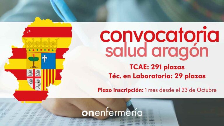 Convocatoria SALUD Aragón TCAE y Técnico en Laboratorio