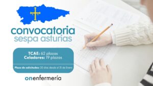 Convocatoria SESPA Asturias TCAE + Celadores