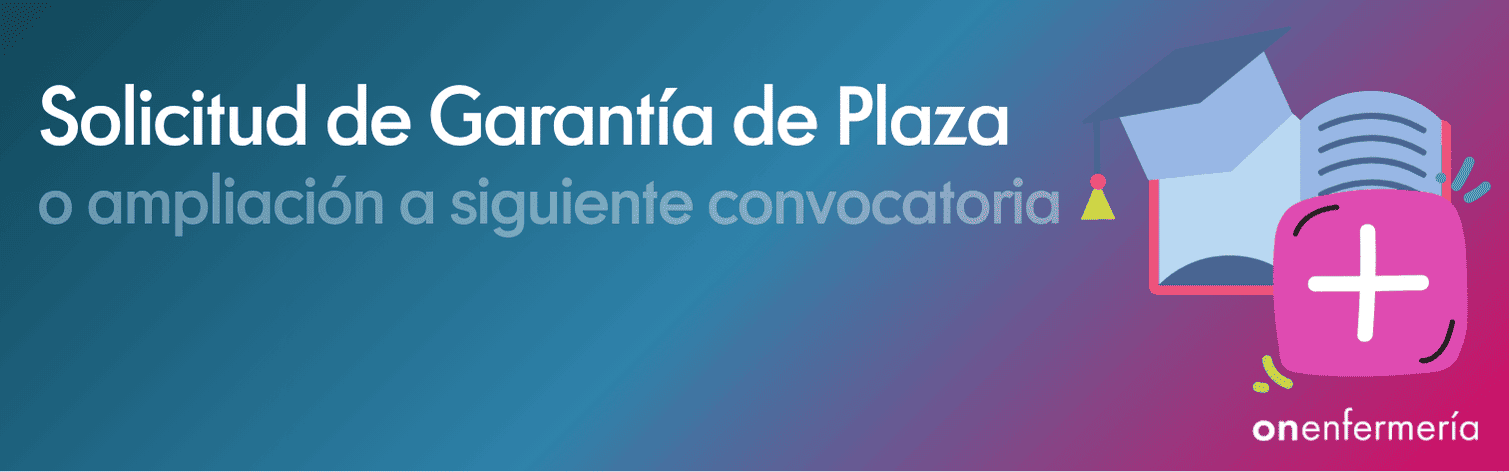 garantia de plaza y ampliacion