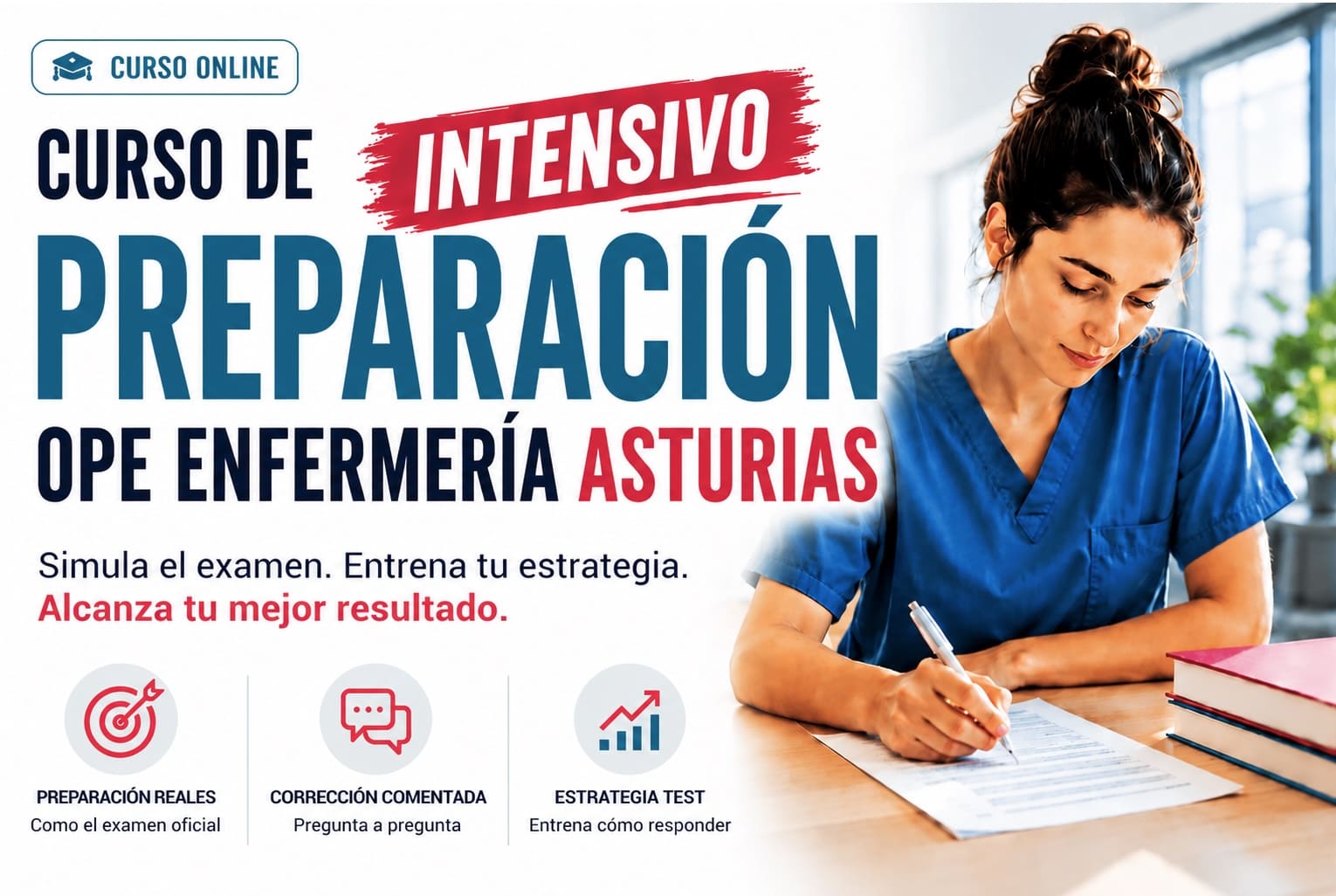 CURSO INTENSIVO OPOSICIONE ENFERMERIA ASTURIAS