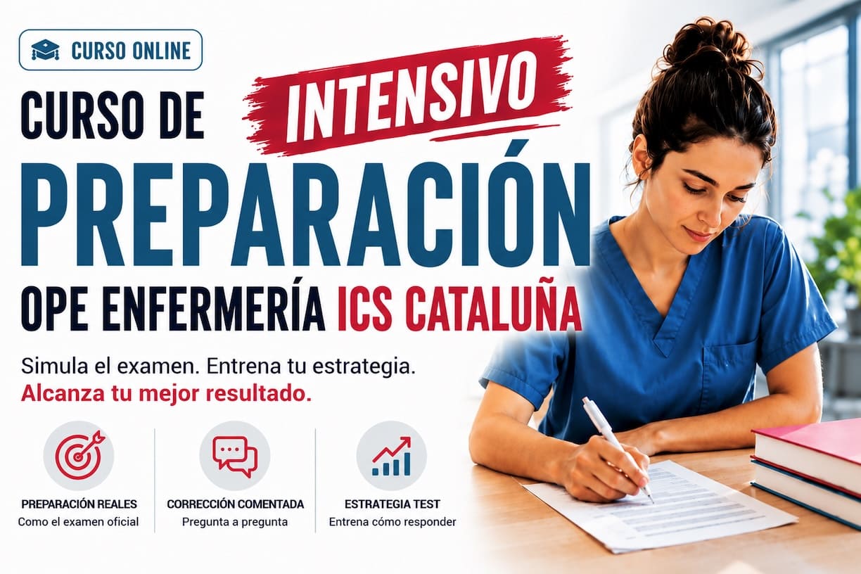 OPE ENFERMERIA ICS PREPARACION INTENSIVA