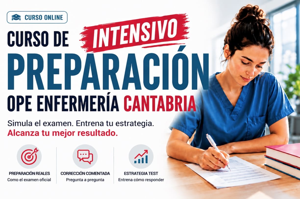 oposicion enfermeria cantabria preparacion intensiva