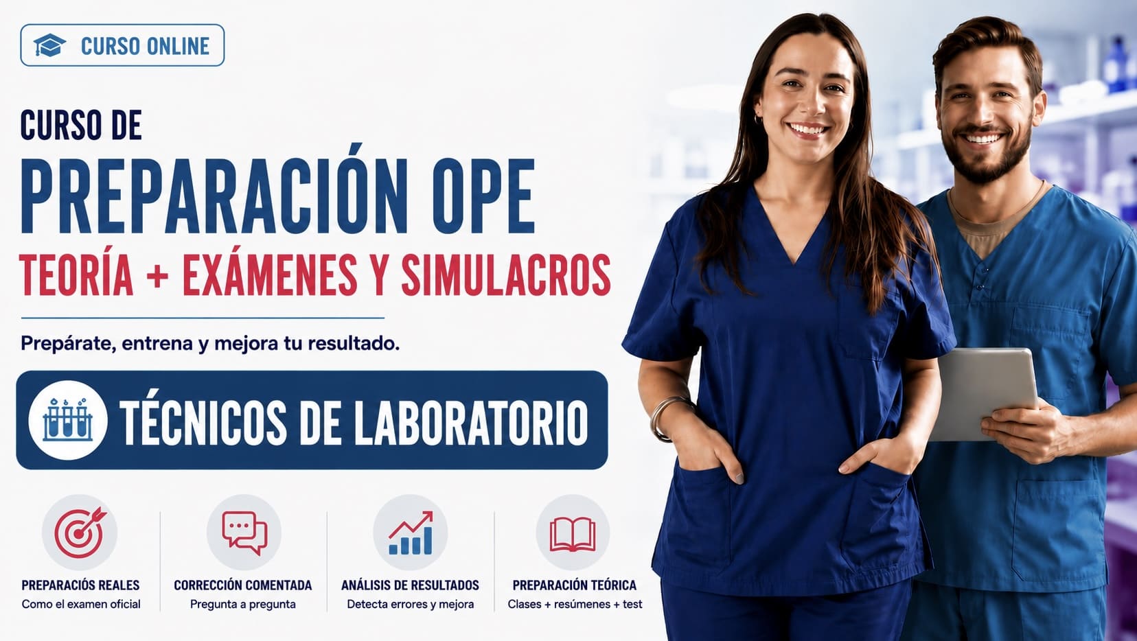 preparacion oposiciones tecnico de laboratorio