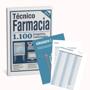 Libro 10 Simulacros TÉCNICO EN FARMACIA (vol2)