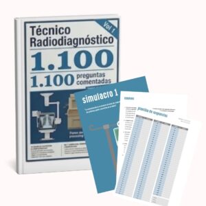 Libro 10 Simulacros TÉCNICO EN RADIODIAGNÓSTICO (vol1)